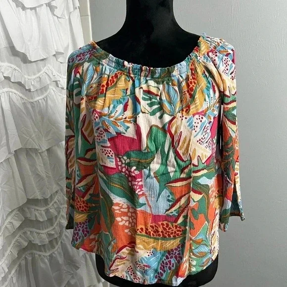 Jess Lea tropical top - Picture 4 of 7